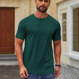 180 GSM Cotton Bio Wash Round Neck T Shirt